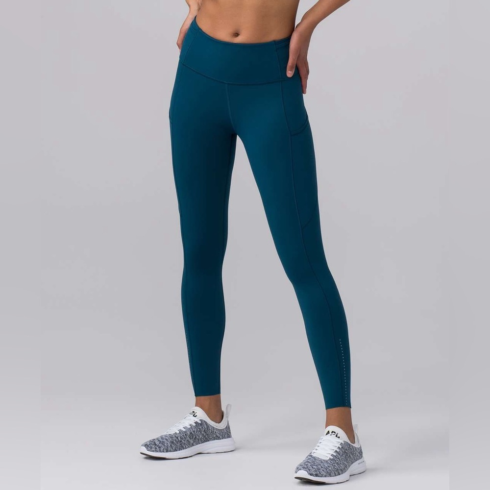 lululemon athletica Teal High-Rise Leggings